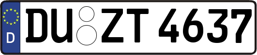 DU-ZT4637