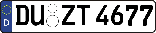 DU-ZT4677