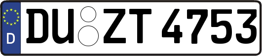 DU-ZT4753