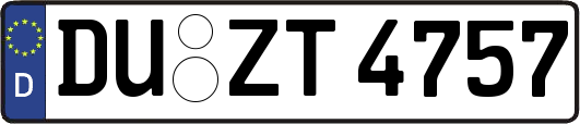 DU-ZT4757