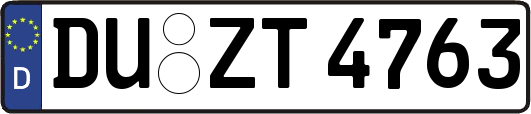 DU-ZT4763
