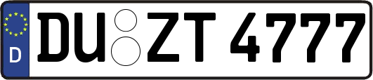 DU-ZT4777