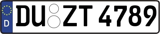 DU-ZT4789