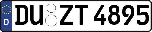 DU-ZT4895