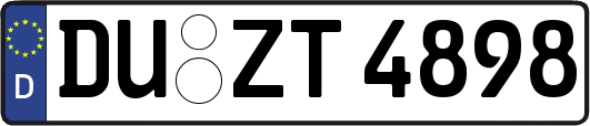 DU-ZT4898