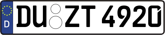 DU-ZT4920