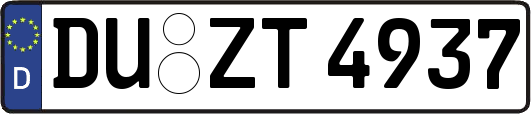 DU-ZT4937