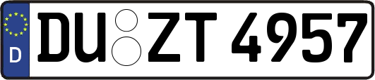 DU-ZT4957
