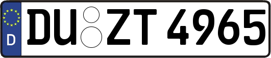 DU-ZT4965