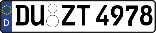DU-ZT4978