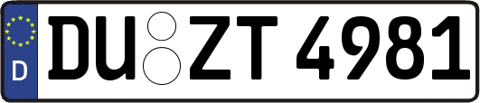 DU-ZT4981