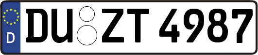 DU-ZT4987