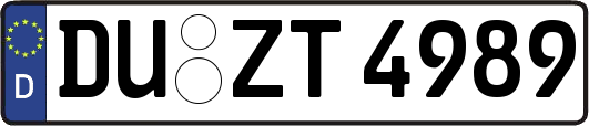 DU-ZT4989