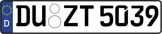 DU-ZT5039