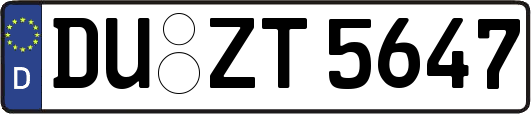 DU-ZT5647