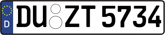 DU-ZT5734