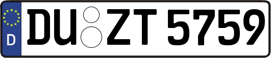 DU-ZT5759