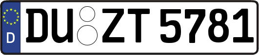 DU-ZT5781