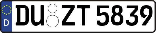 DU-ZT5839