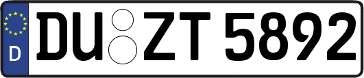 DU-ZT5892