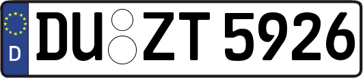 DU-ZT5926