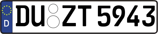 DU-ZT5943