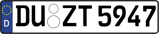DU-ZT5947