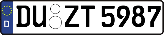DU-ZT5987