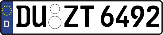 DU-ZT6492