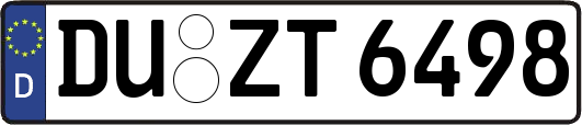 DU-ZT6498
