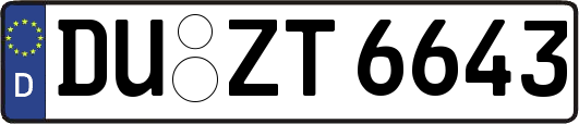 DU-ZT6643