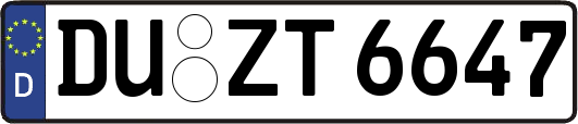 DU-ZT6647