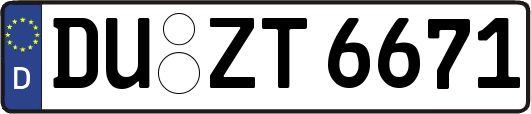 DU-ZT6671
