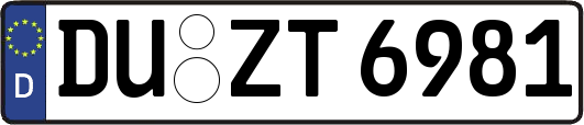 DU-ZT6981