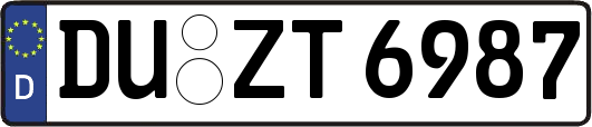 DU-ZT6987