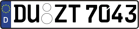 DU-ZT7043