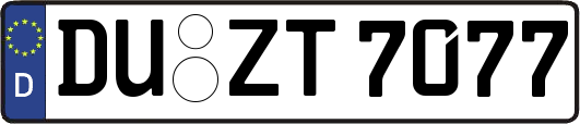 DU-ZT7077