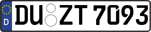 DU-ZT7093