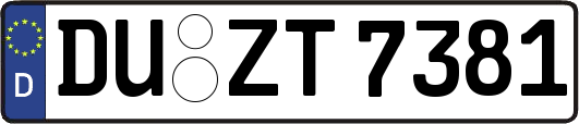 DU-ZT7381