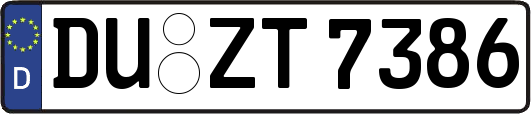 DU-ZT7386