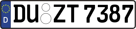 DU-ZT7387