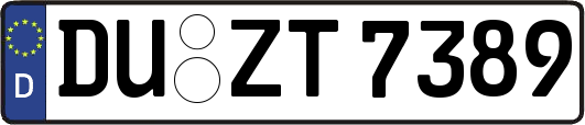DU-ZT7389