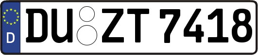 DU-ZT7418