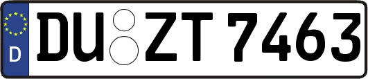 DU-ZT7463