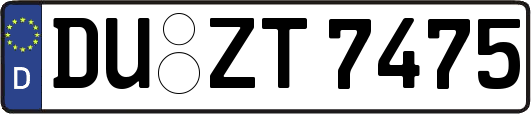 DU-ZT7475