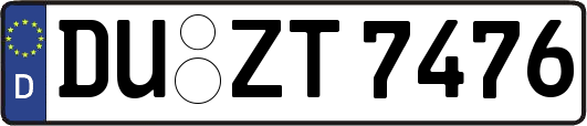 DU-ZT7476