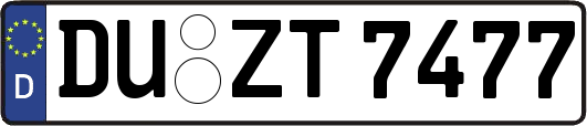 DU-ZT7477