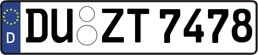 DU-ZT7478