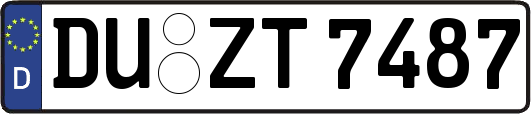 DU-ZT7487