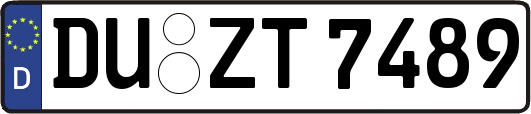 DU-ZT7489